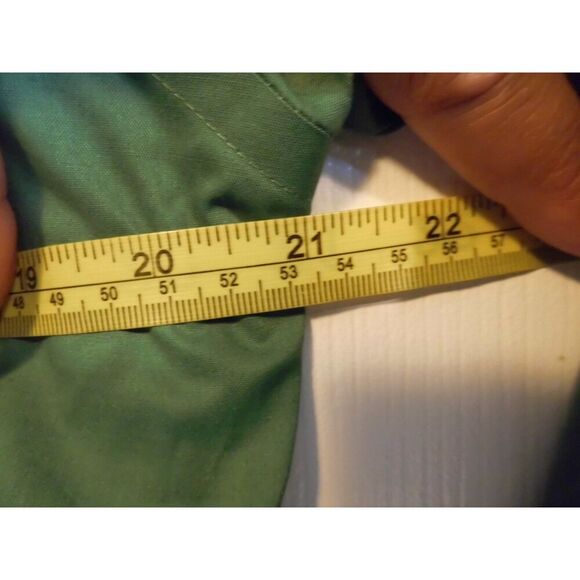 Stafford regular fit Juniper Green button down long sleeve - Picture 6 of 6